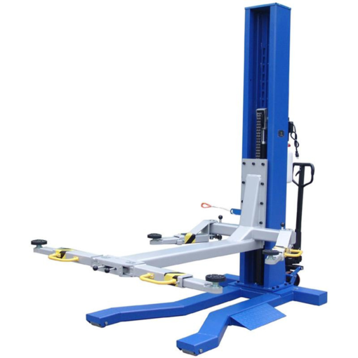 Ultimate MSC-6KLP Portable Single Post Car Lift for Easy Maintenance