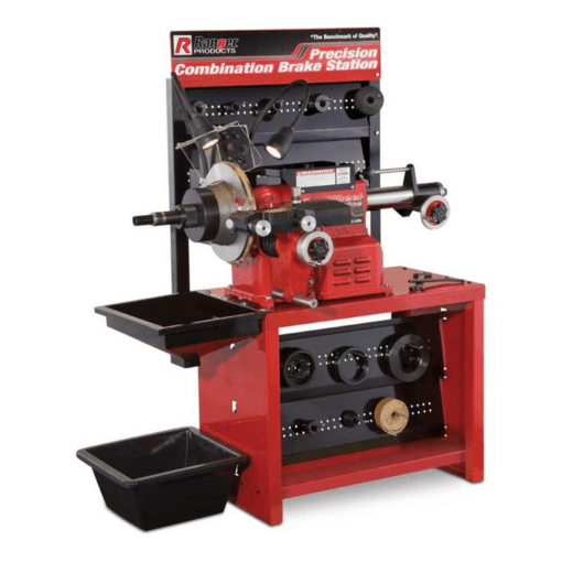 Ranger RL-8500 Versatile Brake Lathe Set with Bench & Essential Tools