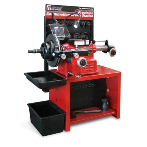 Ranger RL-8500XLT Premium Heavy-Duty Brake Lathe with Bench and Essential Tooling Package