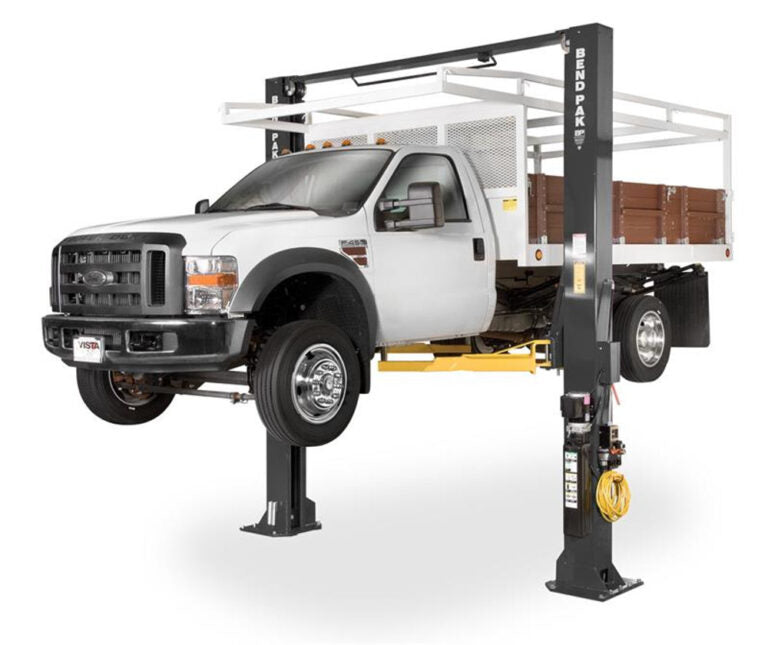 PowerLift 15,000-lb Two-Post Hoist with Standard Arms – XPR-15CL-192