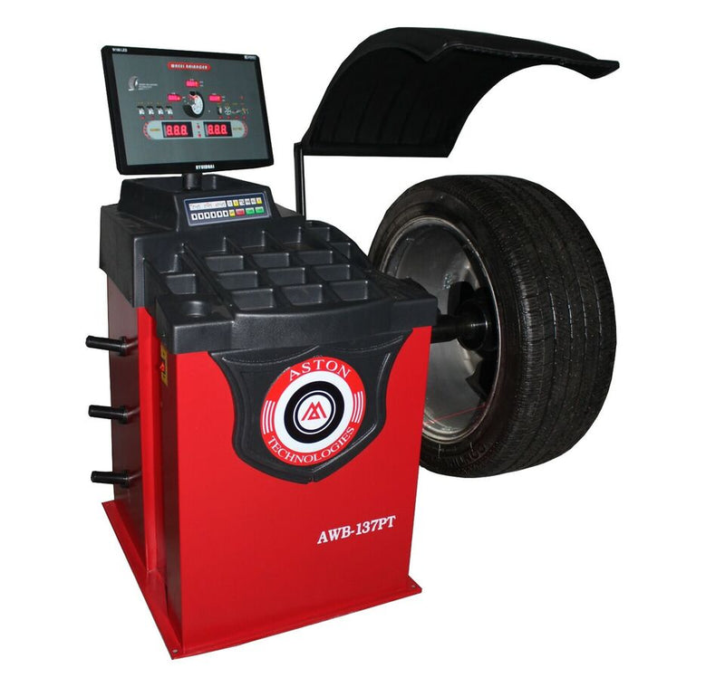 Powerful Aston Tire Changer & Wheel Balancer Combo - 2.0HP Motor for 26" Rims