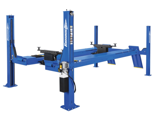 Elevate Your Precision with the Forward Lift CROA14-EL 14,000 lb. ALI Certified Four-Post Alignment Lift – Accommodates Up to 215” Wheelbase!