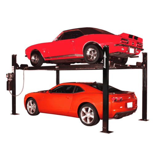 Elevate Your Garage with the Forward Lift EFP8 8,000 lb Aluminum Certified Four-Post Lift