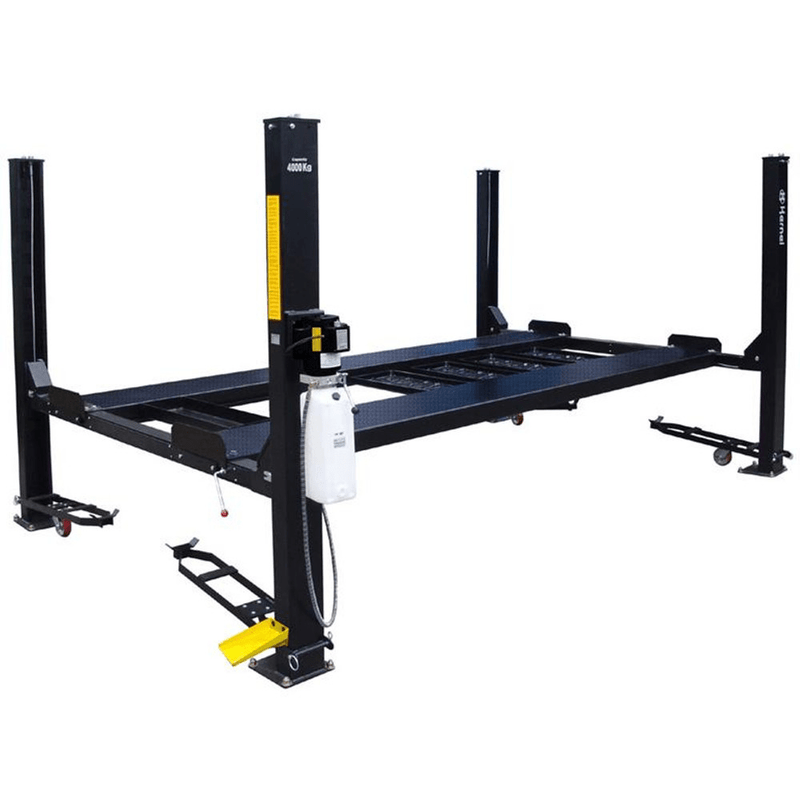 Elevate Your Storage with the Tuxedo FP9K-DX-XLT Deluxe 9,000 lb Lift - Extended Length & Height Featuring Poly Casters, Drip Trays, and Jack Tray!