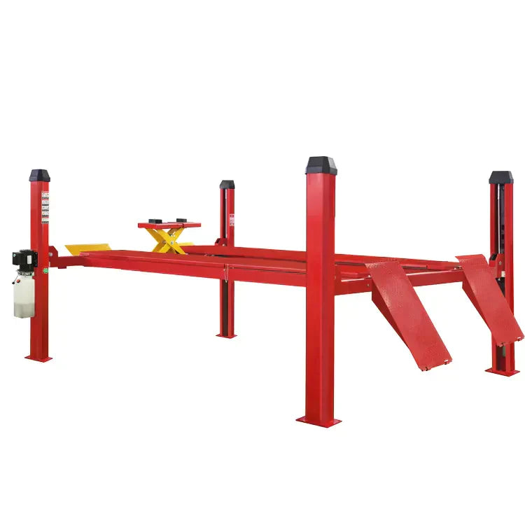 High-Quality 4-Post Car Alignment Lift at Unbeatable Price – Comes with a 3-Year Warranty!