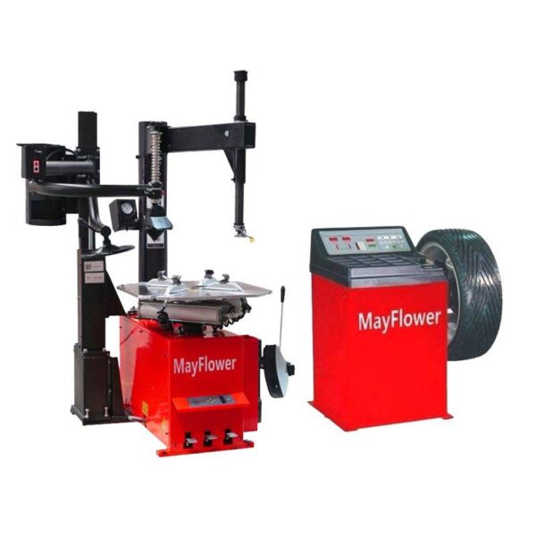 Upgrade Your Ride: 1.5 HP Automatic Tire Changer & Wheel Balancer Combo with 300 Assist Arm