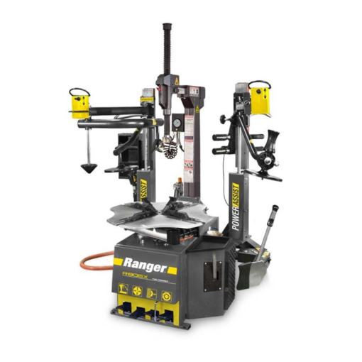 Elevate Your Projects with the Ranger R80EX Tilt-Back Dual-Tower Assist – 34" Clamping Capacity in Stylish Yellow and Gray!