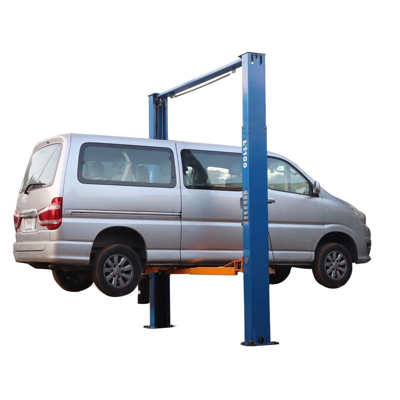 Heavy-Duty 10,000lbs XK L1100 2-Post Auto Lift - Perfect for Cars and Trucks - 220V Hoisting Power