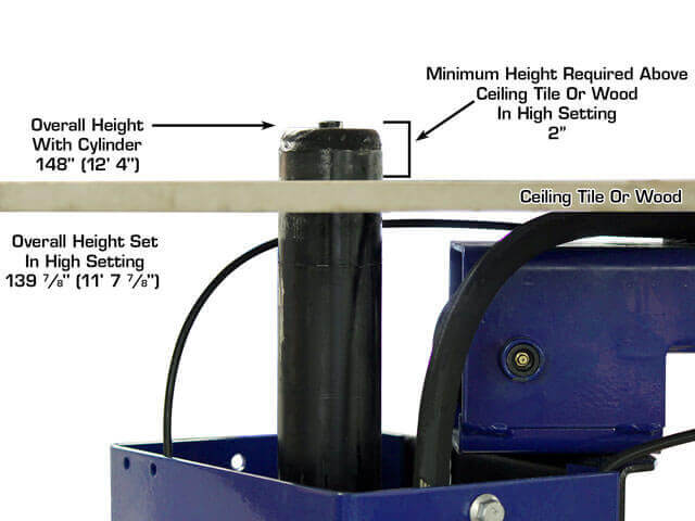 Elevate Your Garage Experience with the Atlas Platinum PVL10 ALI Certified 10,000 lbs 2-Post Overhead Lift!