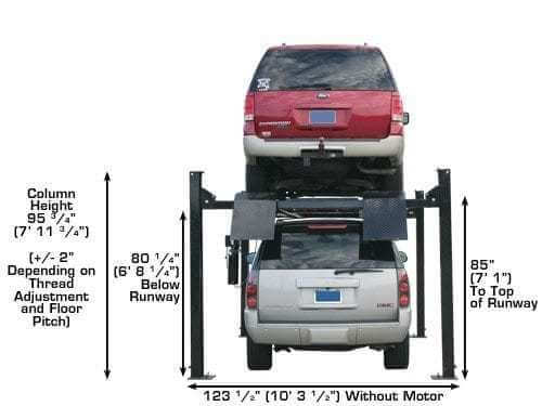 Atlas Garage PRO9000 Heavy-Duty 4-Post Vehicle Lift