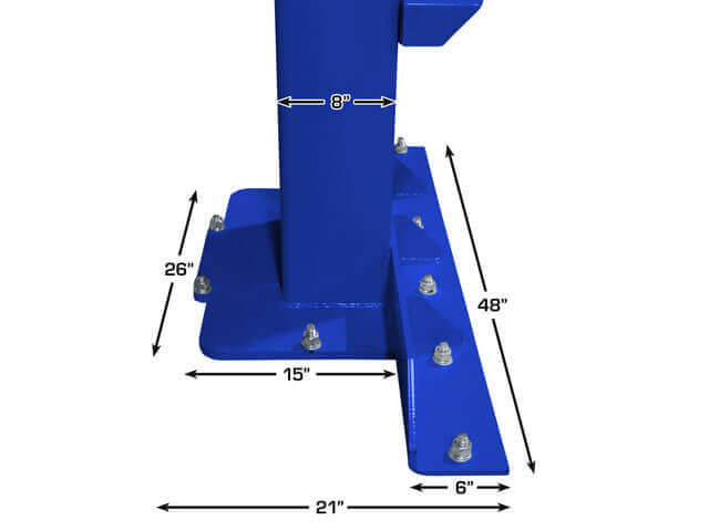 Atlas Platinum PVL15 ALI Certified 15,000 lbs Superior Heavy-Duty 2 Post Overhead Lift