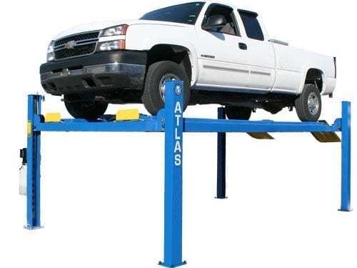 Atlas 412A Heavy-Duty 12,000 lbs 4-Post Alignment Lift for Precision Vehicle Maintenance