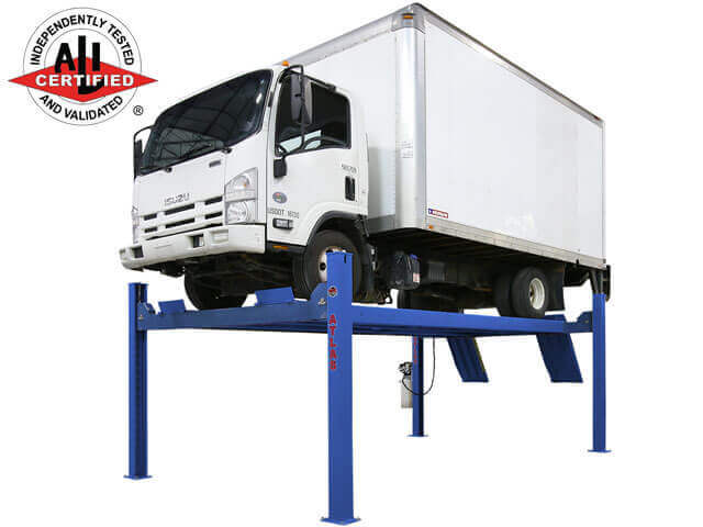 Atlas Platinum ALI Certified 14,000 lbs 4-Post Lift – Elevate Your Workspace with Confidence!