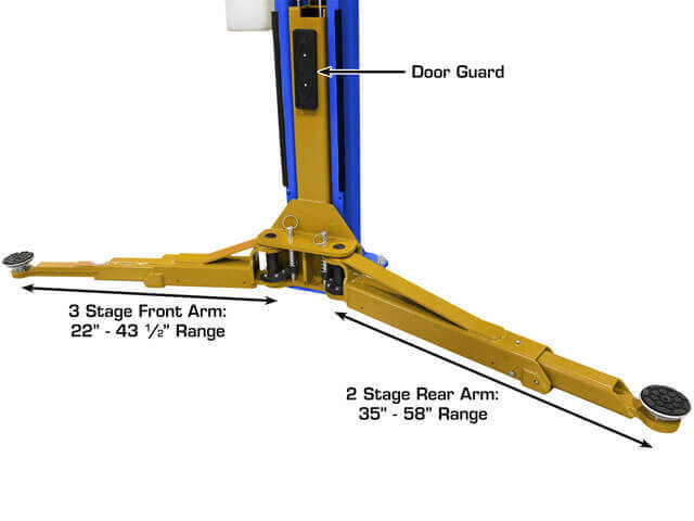 Elevate Your Garage Experience with the Atlas Platinum PVL10 ALI Certified 10,000 lbs 2-Post Overhead Lift!