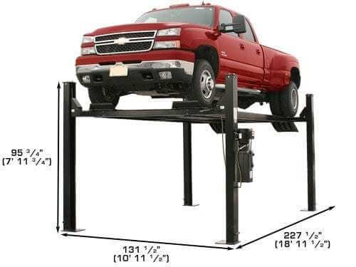 Atlas Garage PRO9000 Heavy-Duty 4-Post Vehicle Lift