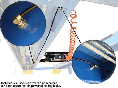 Atlas PK-414A 14,000 lbs Heavy-Duty 4-Post Alignment Lift for Precision Upgrades