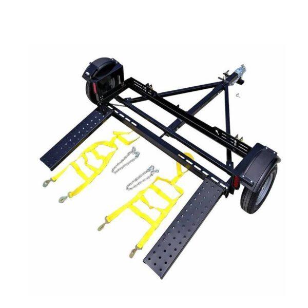 EZ Haul Stand-Up Car Tow Dolly for Effortless Towing