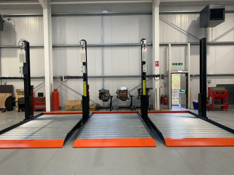 Elevate Your Parking Experience: Dual Post Car Lift & Stacker System