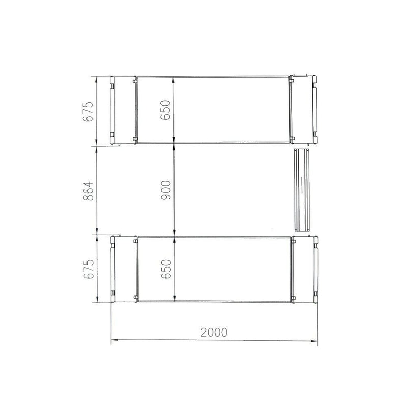 Premium Low-Profile Car Hoist Scissor Lift - Model QJYJ30-B